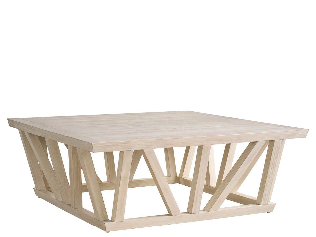Dwell River Rock Square Cocktail Table