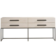 Dwell River Rock Metal Base Console