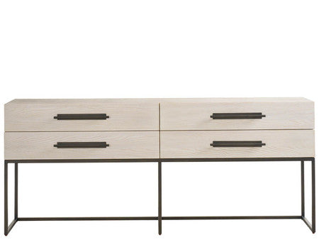 Dwell River Rock Metal Base Console