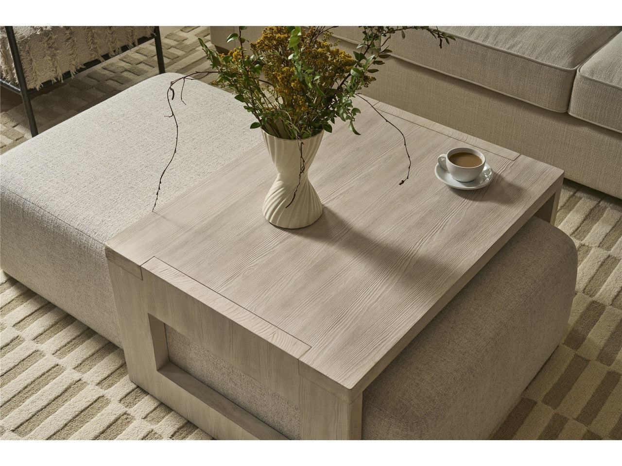 Dwell River Rock Nesting Cocktail Ottoman