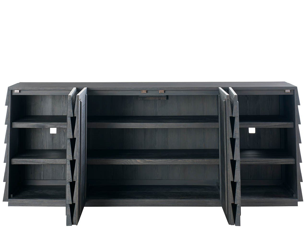 Dwell Basalt Lap Credenza