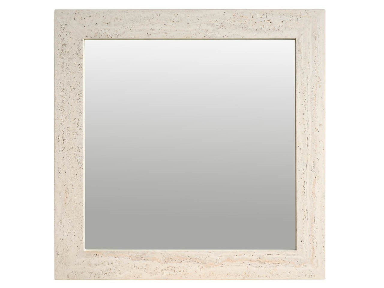 Modern Travertine Mirror