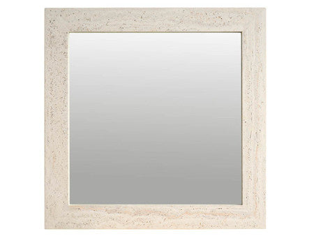 Modern Travertine Mirror