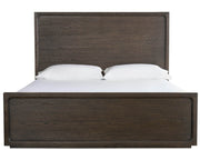 Modern Sable Panel Bed King