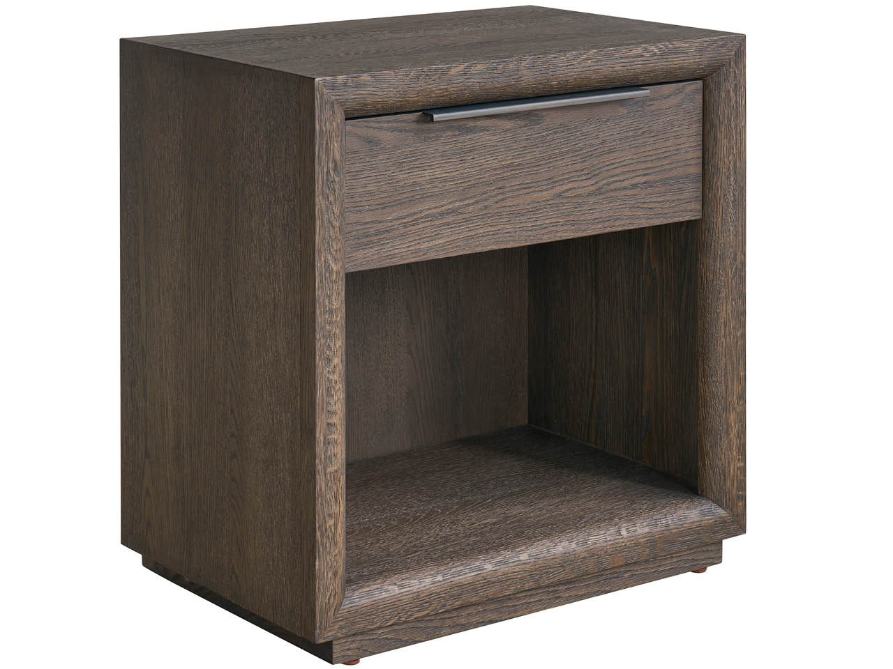 Modern Sable One Drawer Nightstand