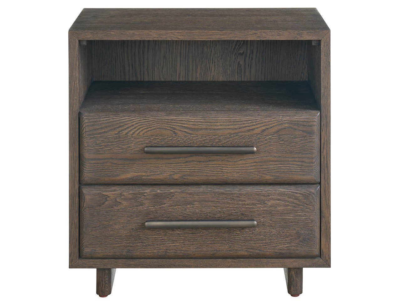 Modern Sable Open Storage Nightstand
