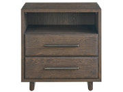 Modern Sable Open Storage Nightstand