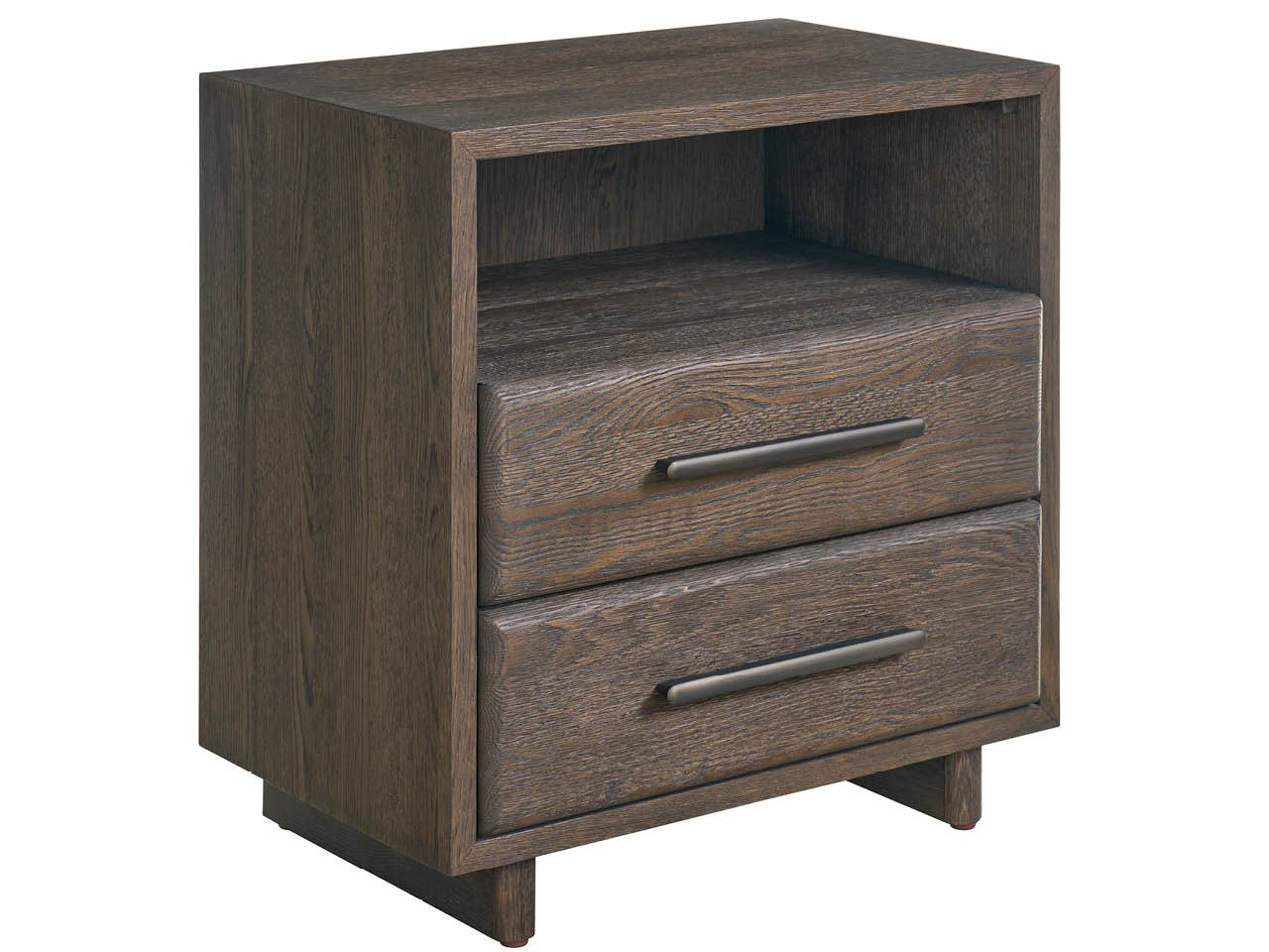 Modern Sable Open Storage Nightstand