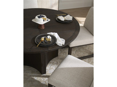 Modern Sable Round Dining Table