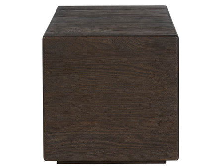 Modern Sable Square End Table