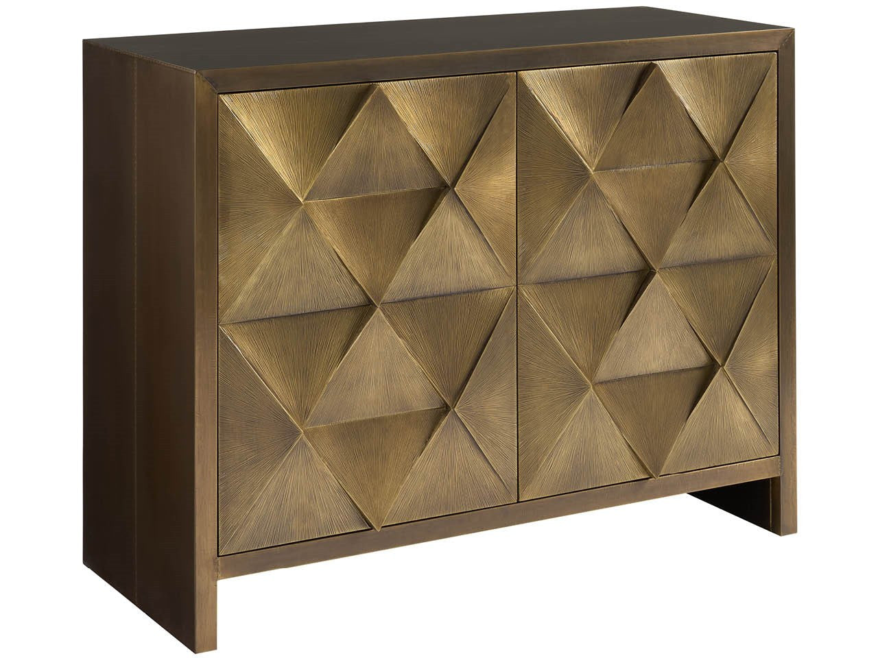 Modern Origami Hall Chest