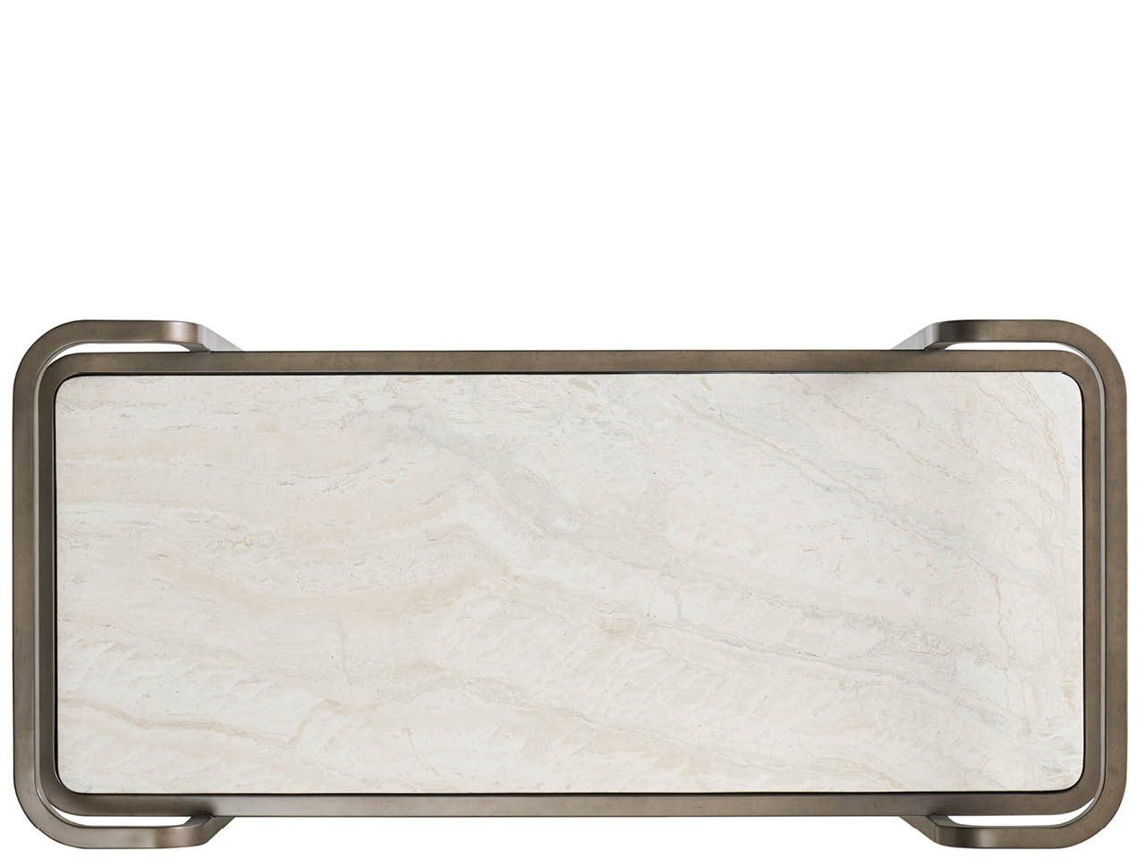 Modern Aged Gold Bar Cart