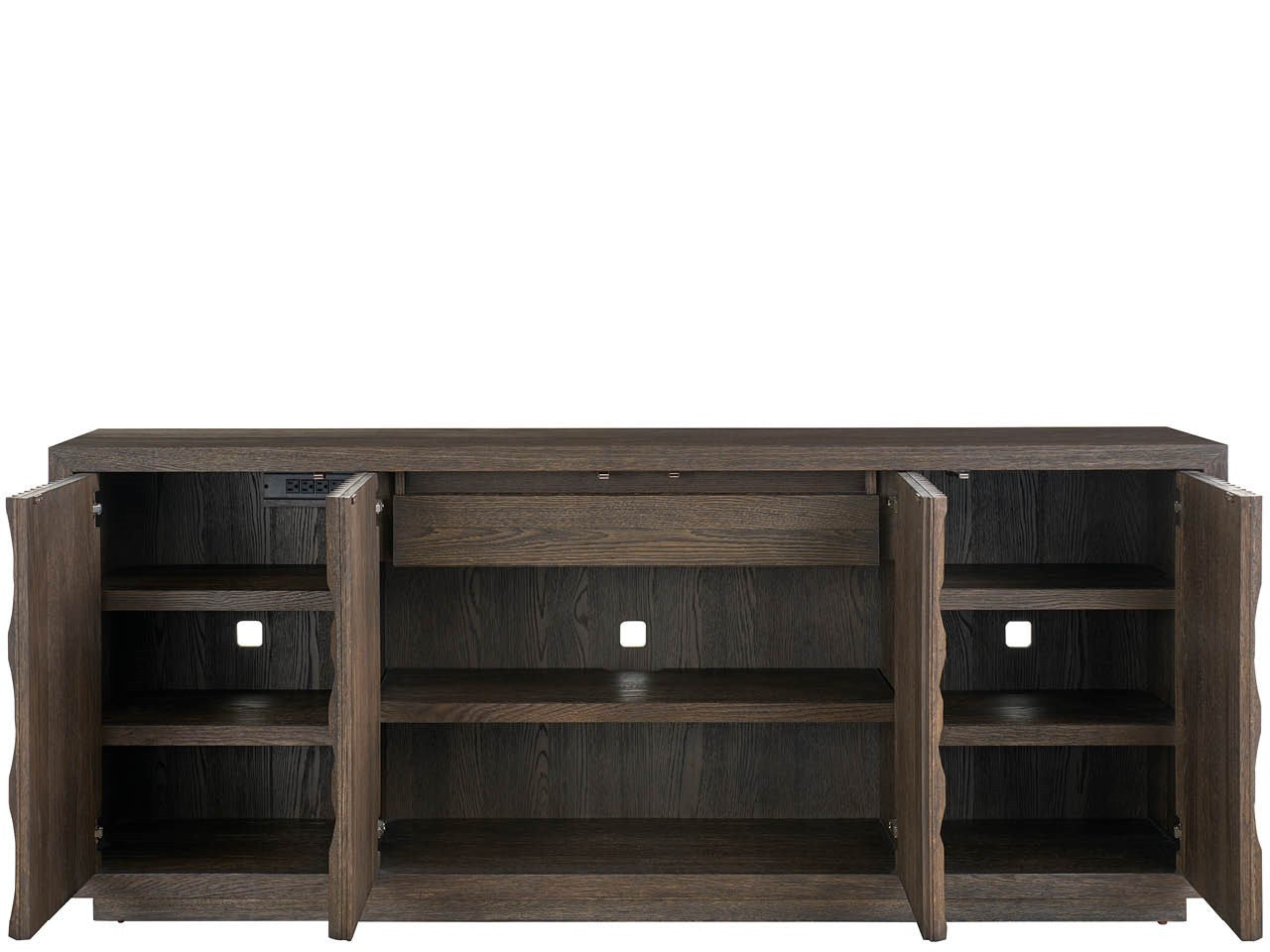 Modern Sable Dune Credenza
