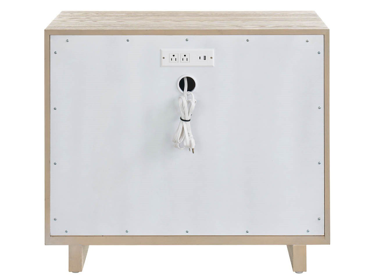 Modern Desert Three Drawer Nightstand