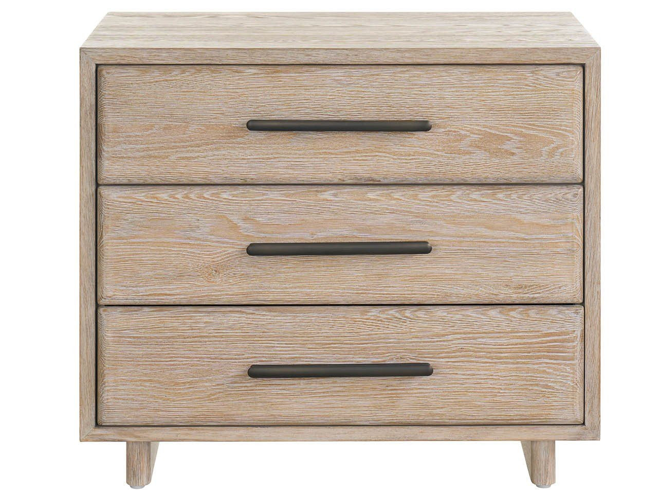 Modern Desert Three Drawer Nightstand