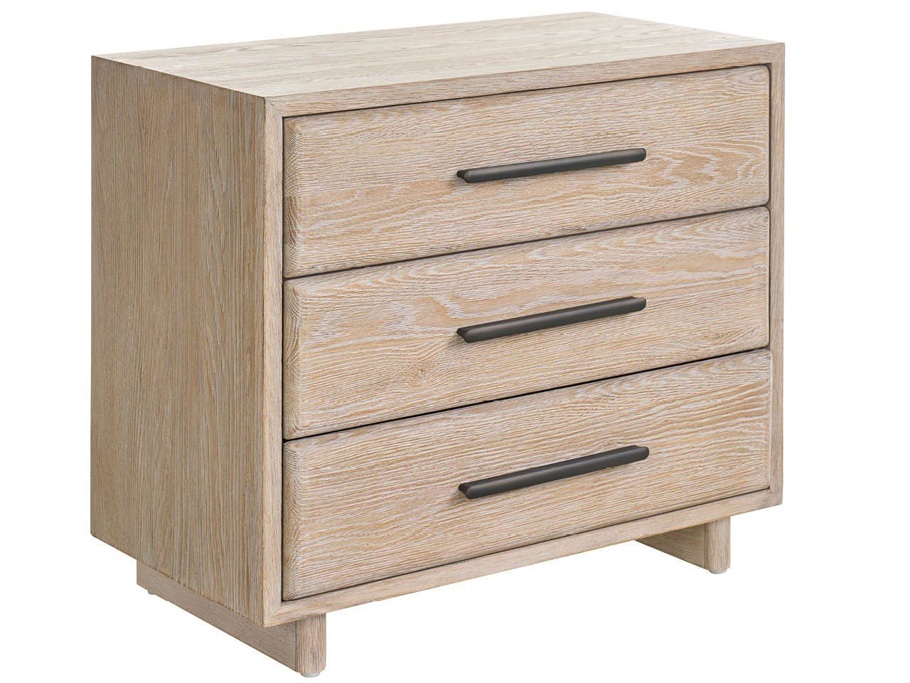 Modern Desert Three Drawer Nightstand