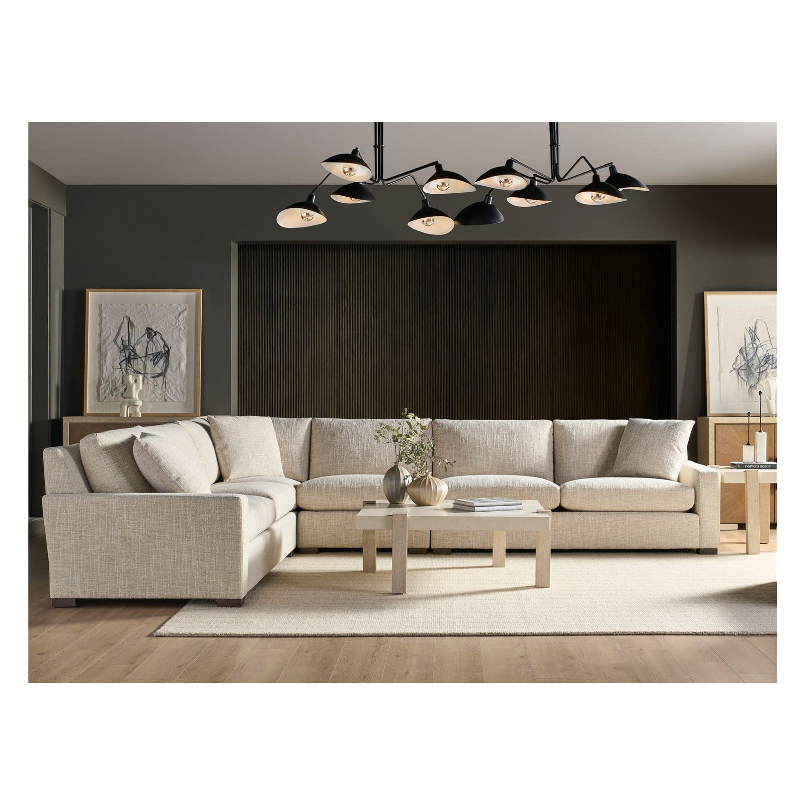 Fletcher 4 pc Sectional by Universal Furniture at ZIN Home