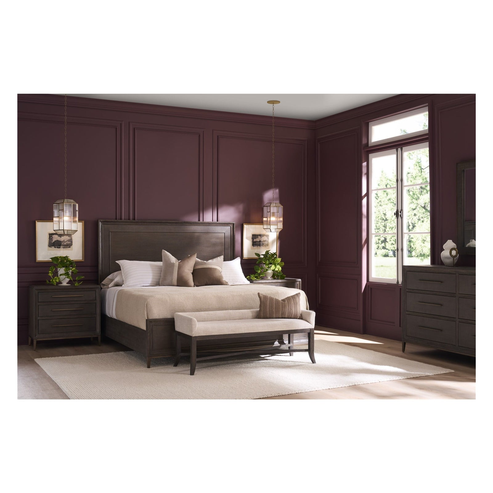 Montclair Montclair Panel Bed Queen by Universal Furniture at ZIN Home