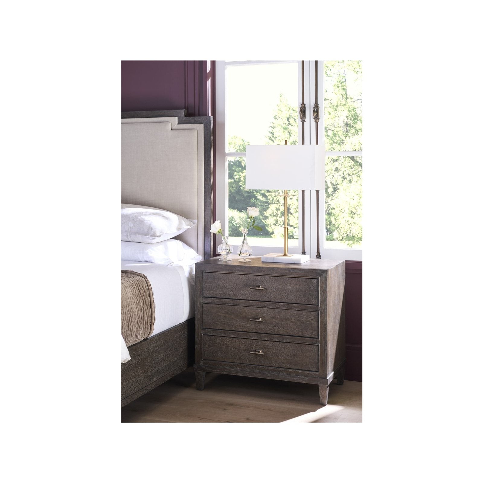 Montclair Cocoa Nightstand by Universal Furniture at ZIN Home