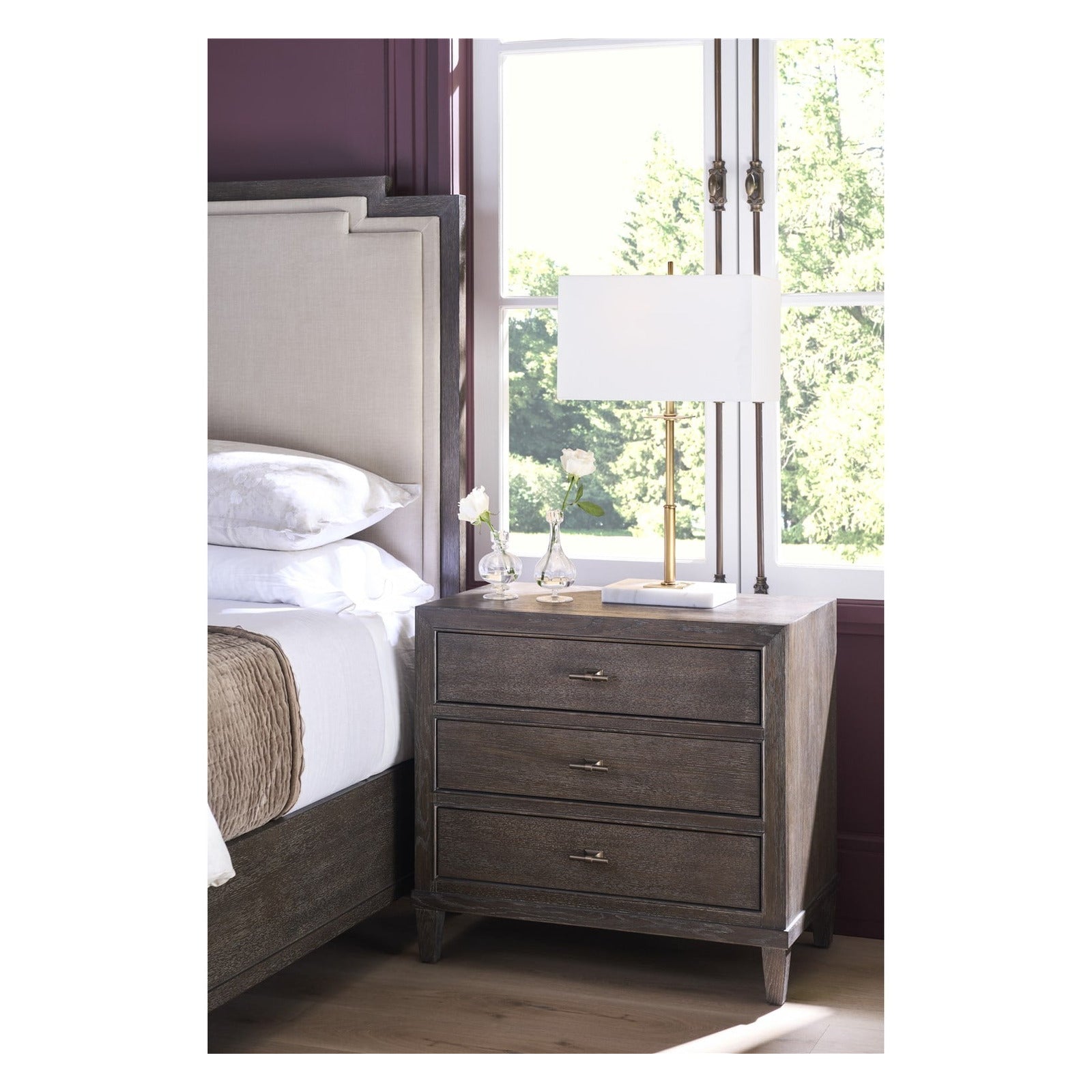 Montclair Cocoa Nightstand by Universal Furniture at ZIN Home