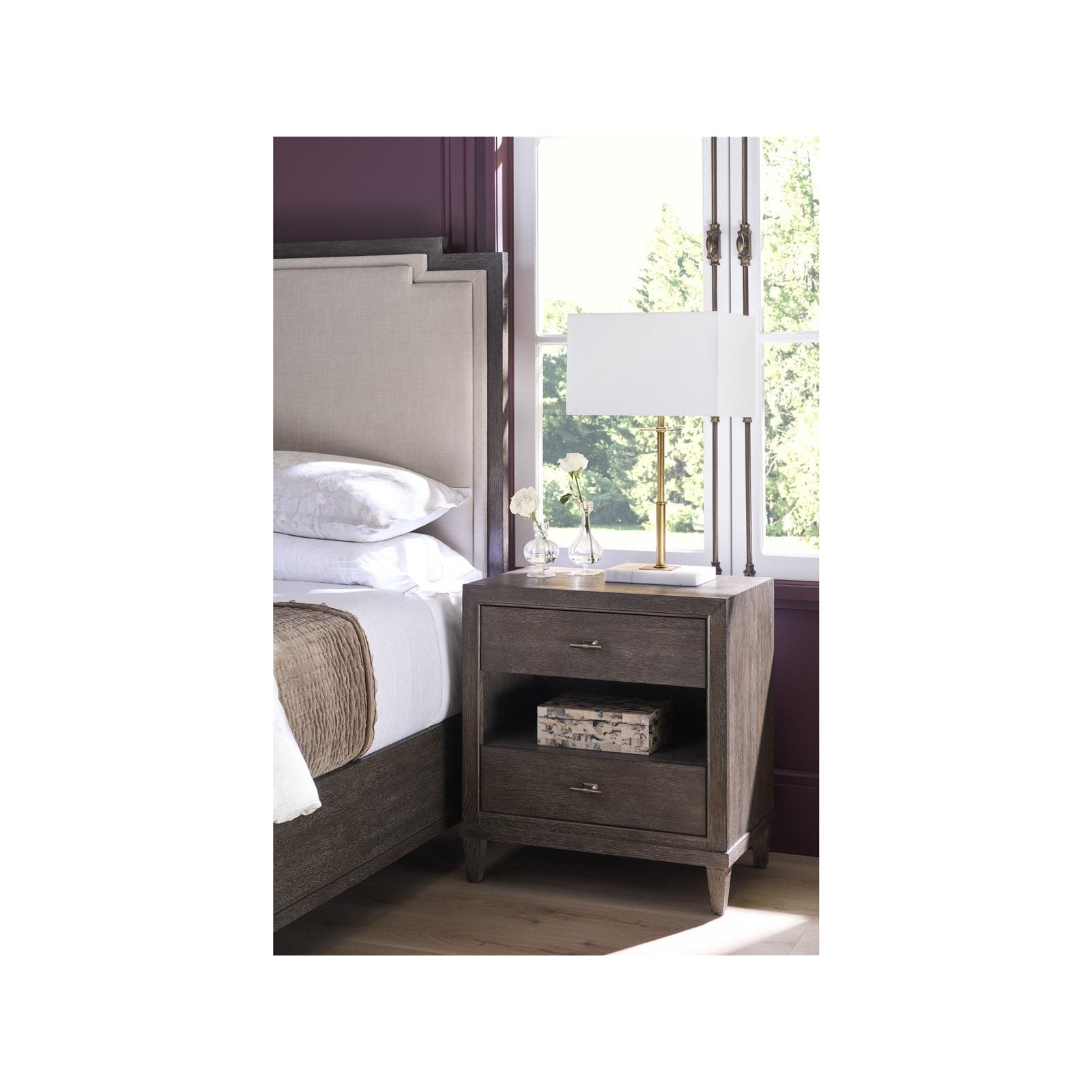 Montclair Cocoa Nightstand by Universal Furniture at ZIN Home