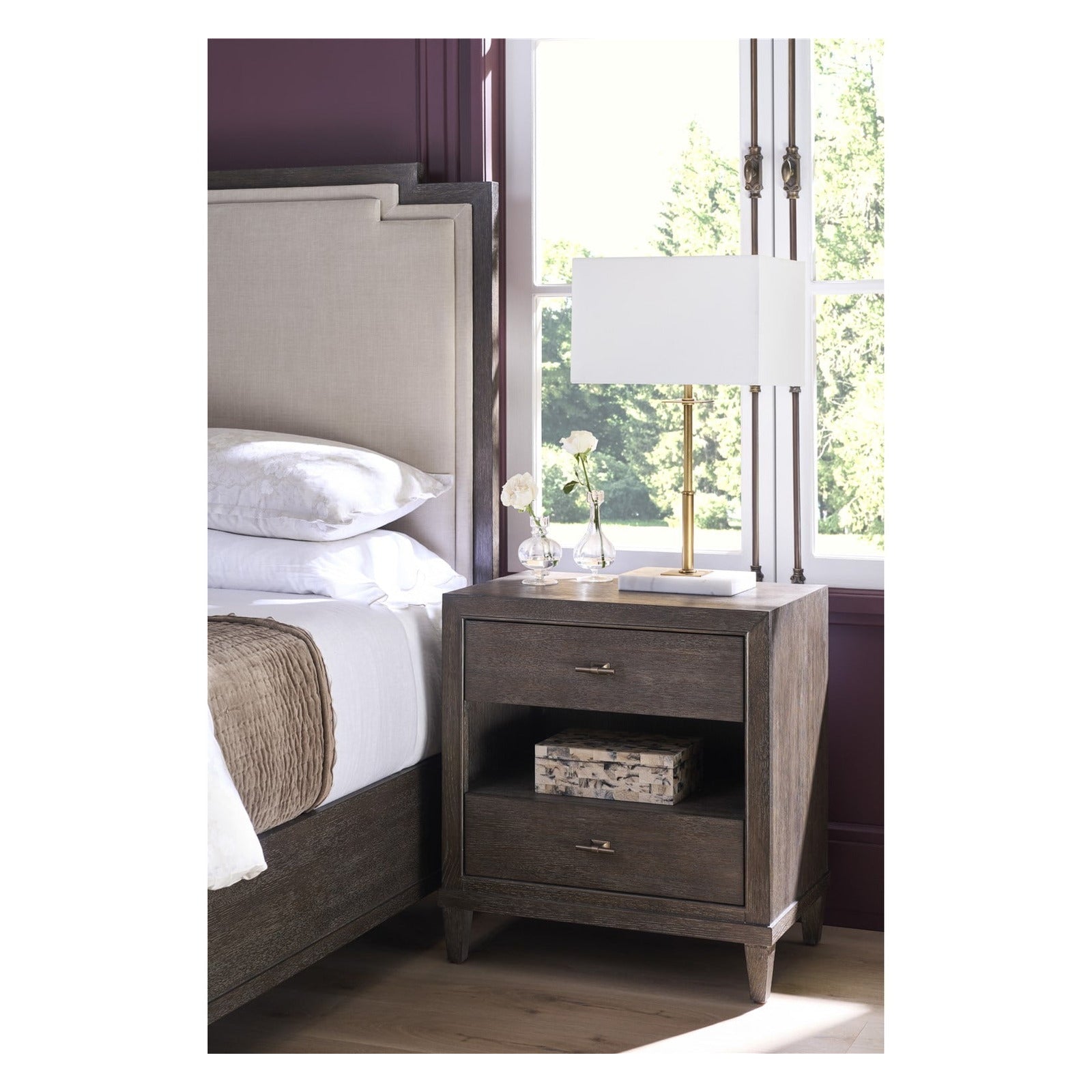 Montclair Cocoa Nightstand by Universal Furniture at ZIN Home