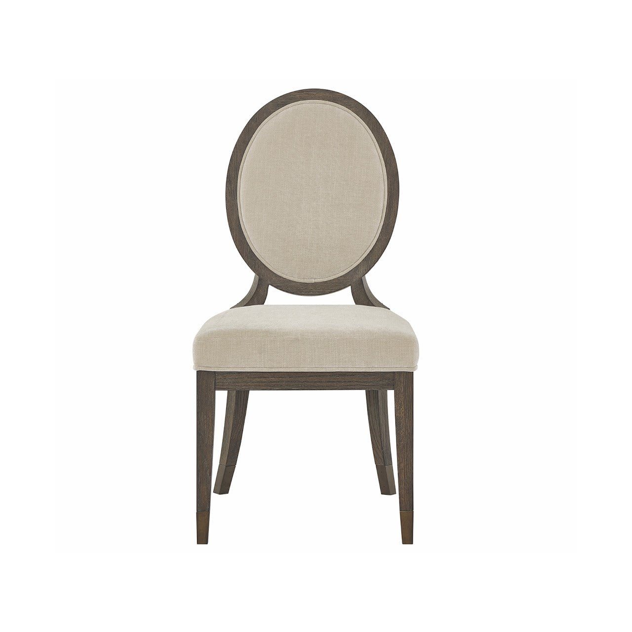 Montclair Cocoa Oval Side Chair by Universal Furniture at ZIN Home