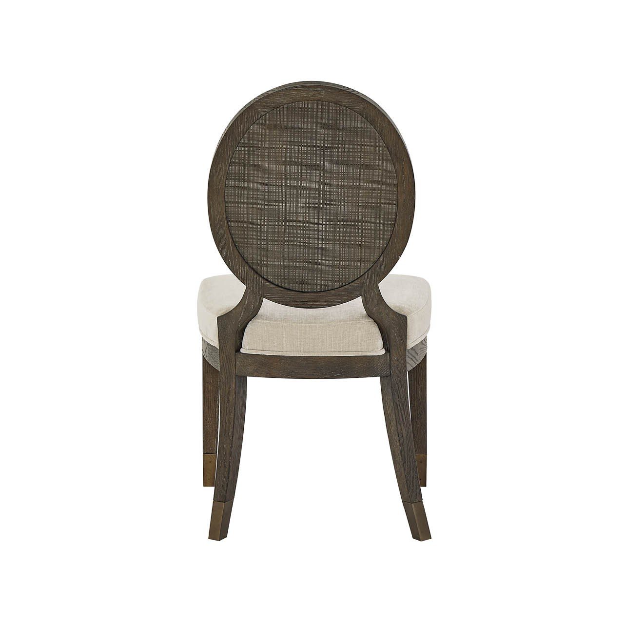 Montclair Cocoa Oval Side Chair by Universal Furniture at ZIN Home
