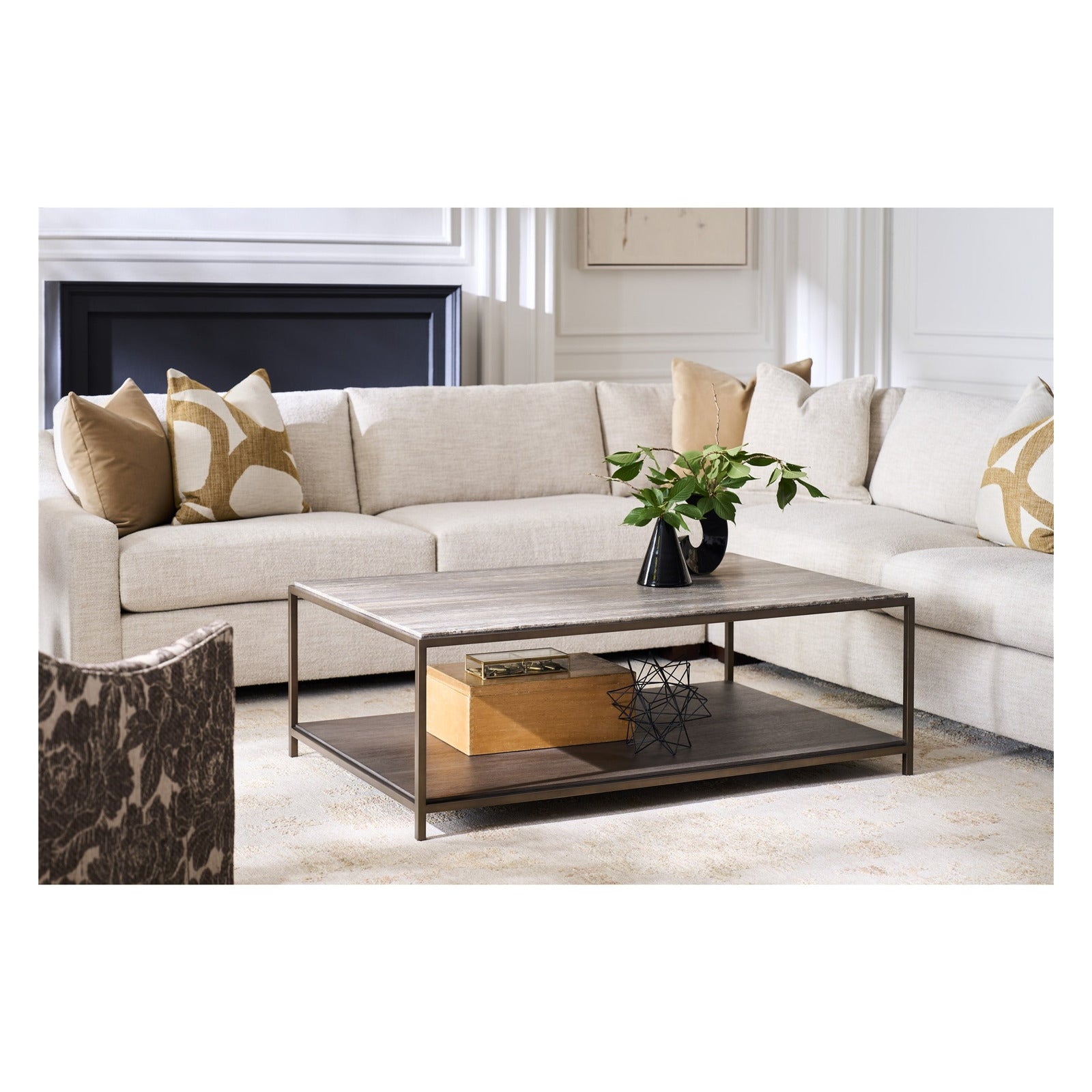 Montclair Brindle Cocktail Table by Universal Furniture at ZIN Home
