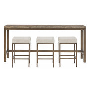 Montclair Brindle Console with Stools by Universal Furniture at ZIN Home