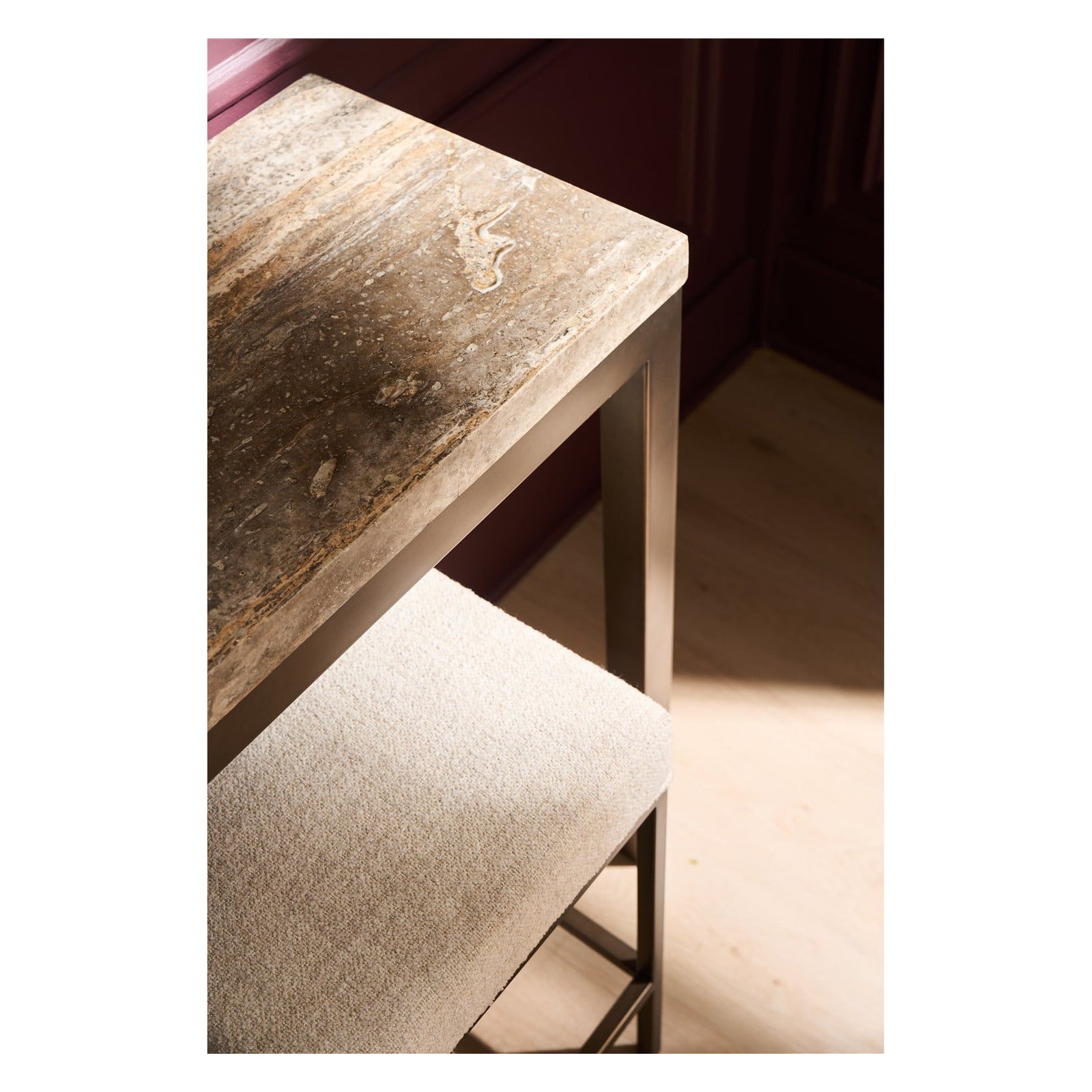 Montclair Brindle Console with Stools by Universal Furniture at ZIN Home