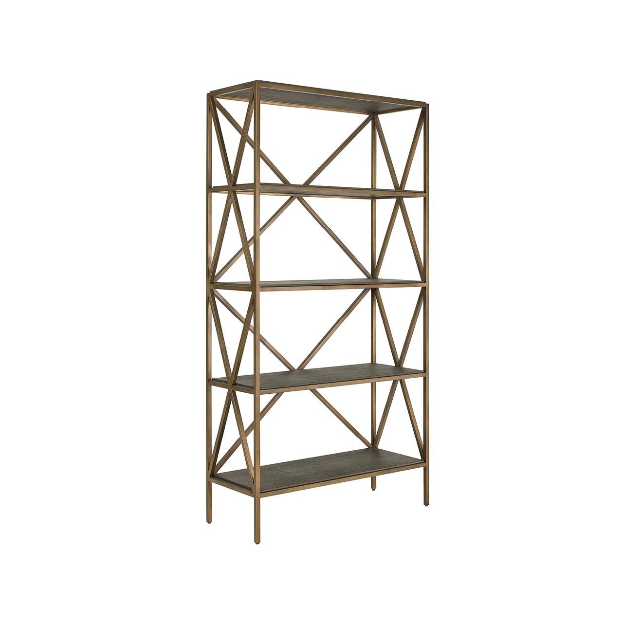 Montclair Cocoa Etagere by Universal Furniture at ZIN Home