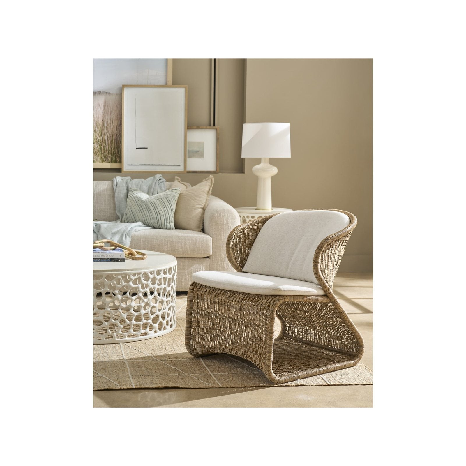 Oasis- Coastal Living Home Collection Oasis Lounge Chair by Universal Furniture at ZIN Home