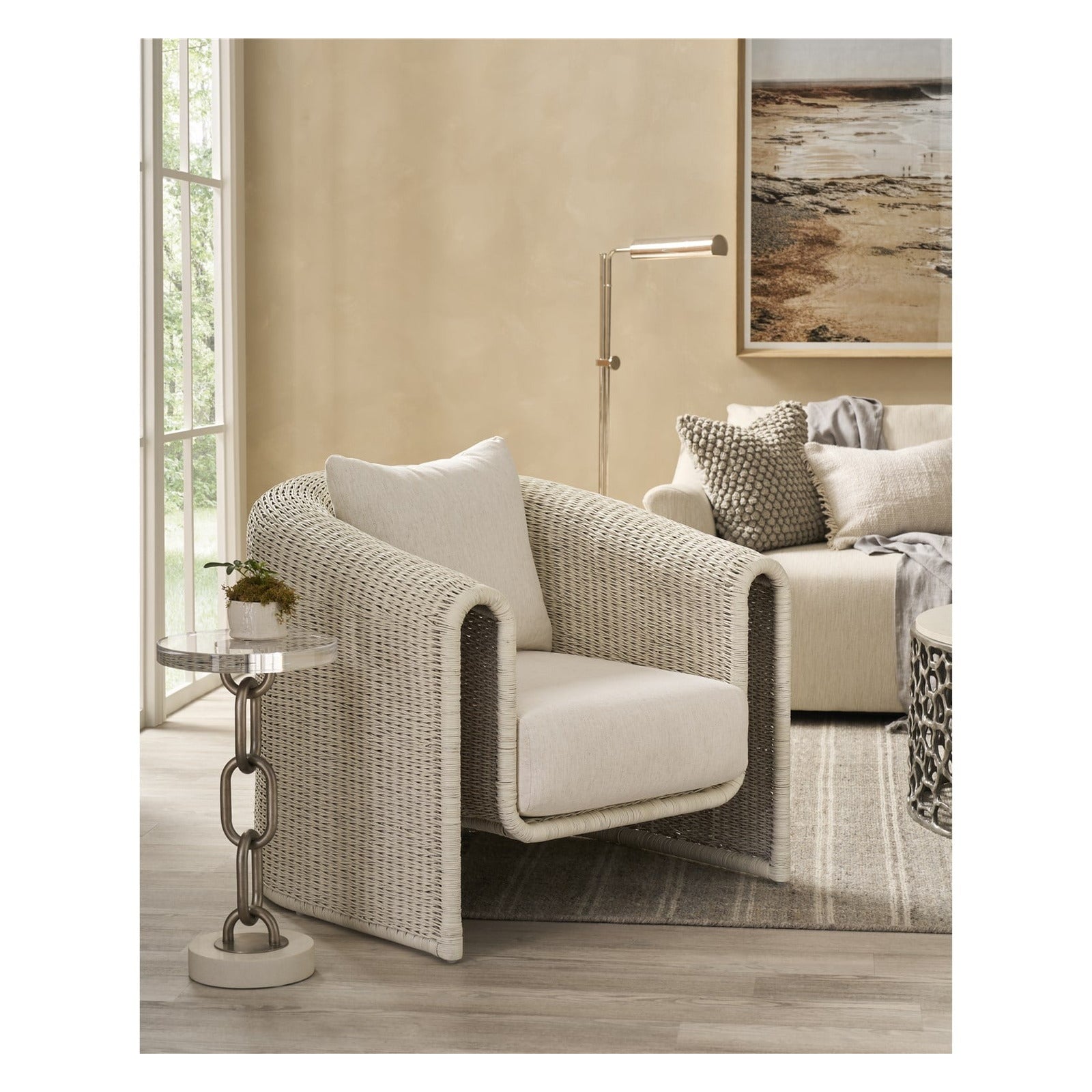 Oasis- Coastal Living Home Collection Key Largo Lounge Chair by Universal Furniture at ZIN Home