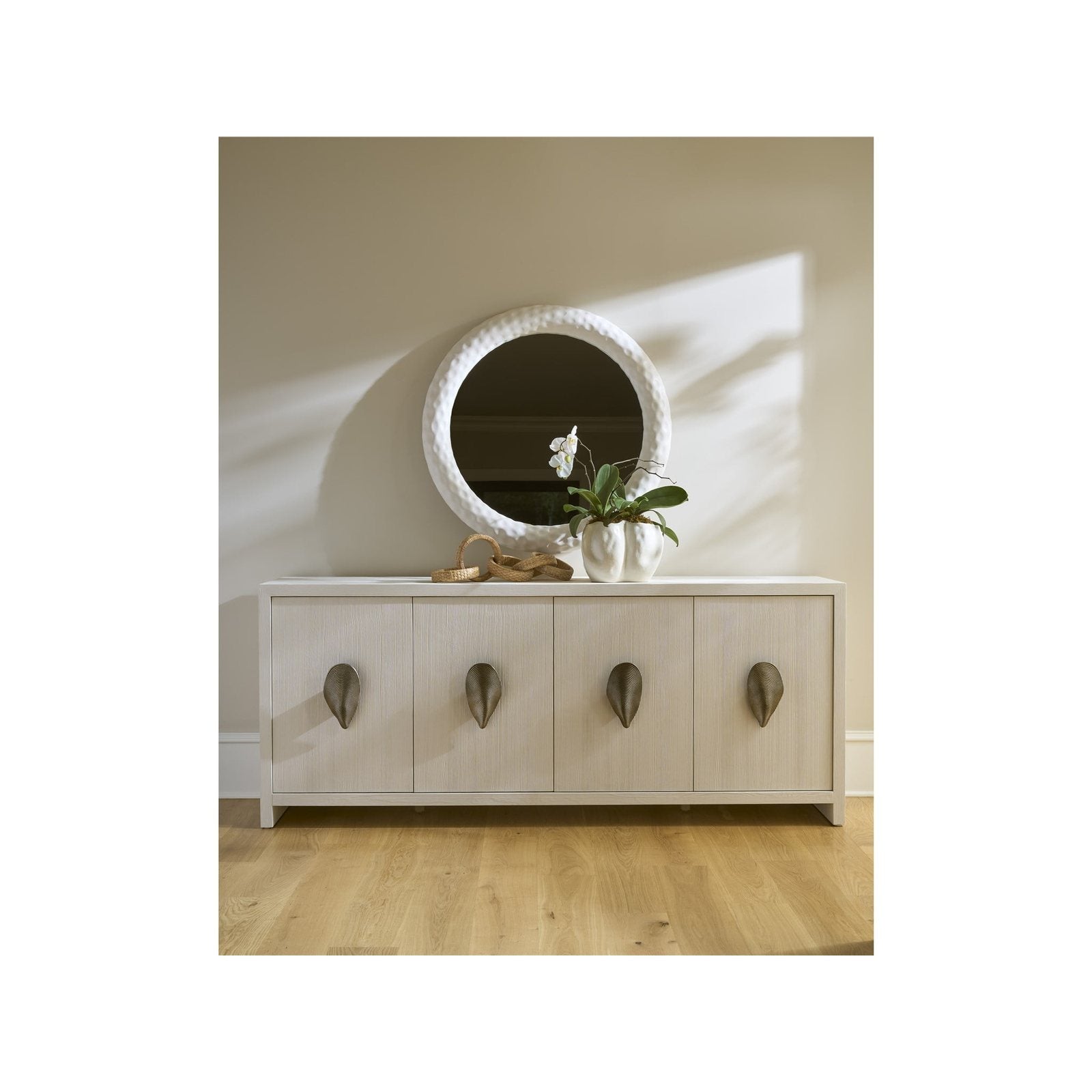 Oasis- Coastal Living Home Collection White Coral Mirror by Universal Furniture at ZIN Home