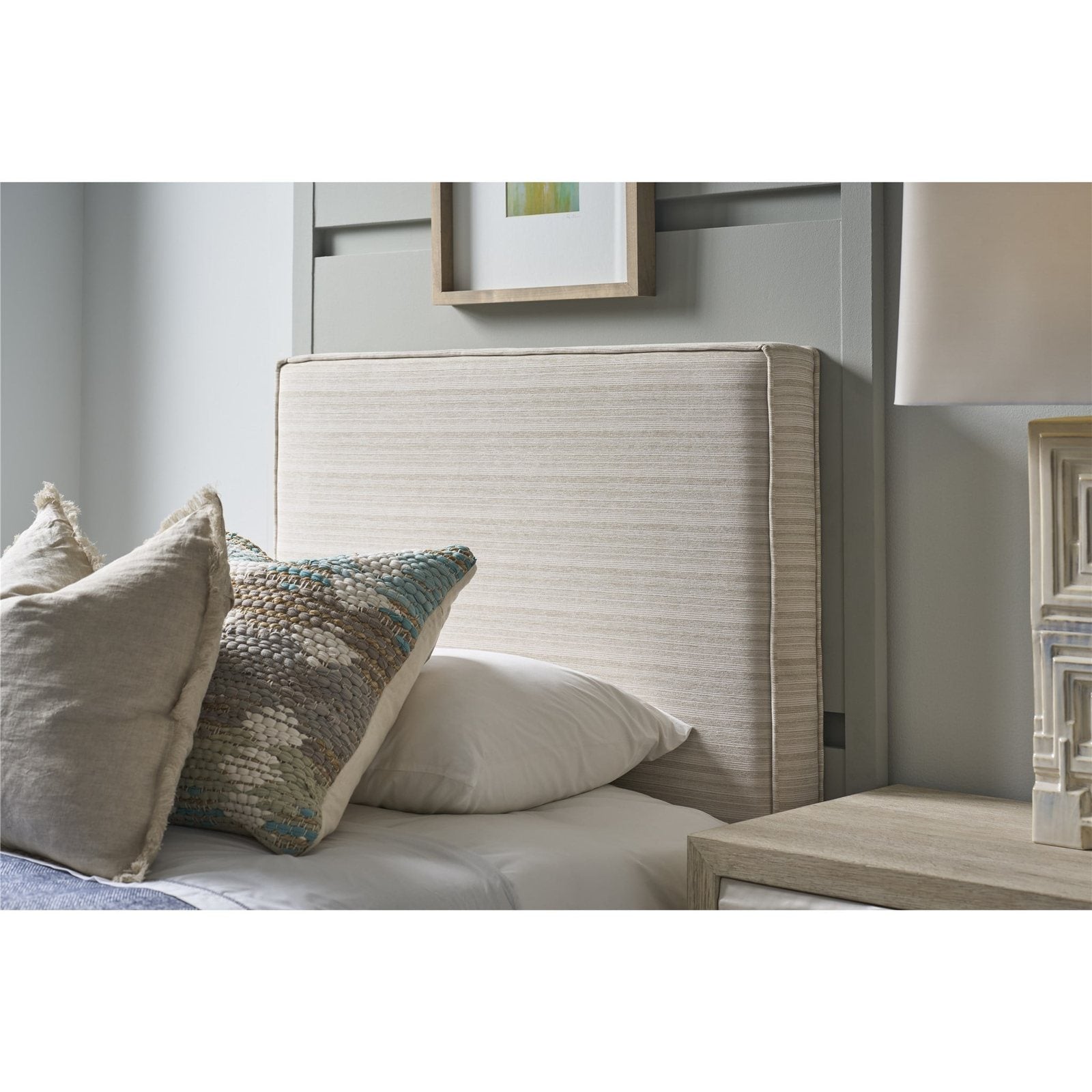 Oasis- Coastal Living Home Collection Drift Upholstered Headboard Twin by Universal Furniture at ZIN Home