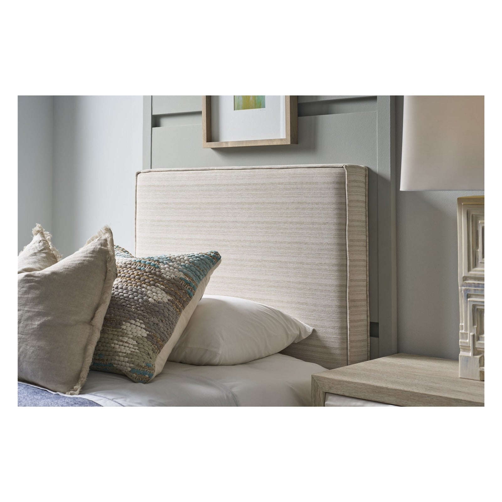 Oasis- Coastal Living Home Collection Drift Upholstered Headboard Twin by Universal Furniture at ZIN Home