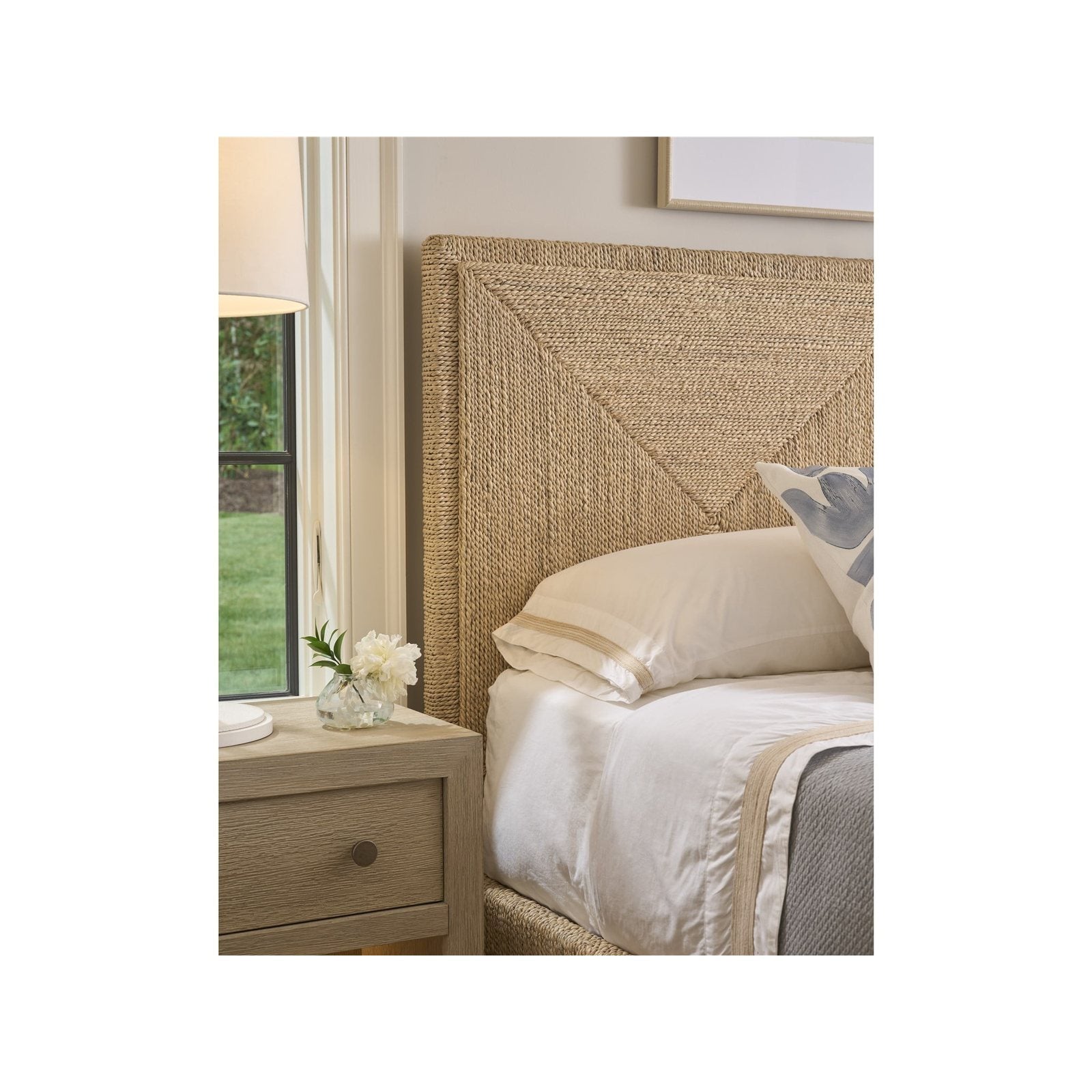 Oasis- Coastal Living Home Collection Abaca Woven Bed Queen by Universal Furniture at ZIN Home