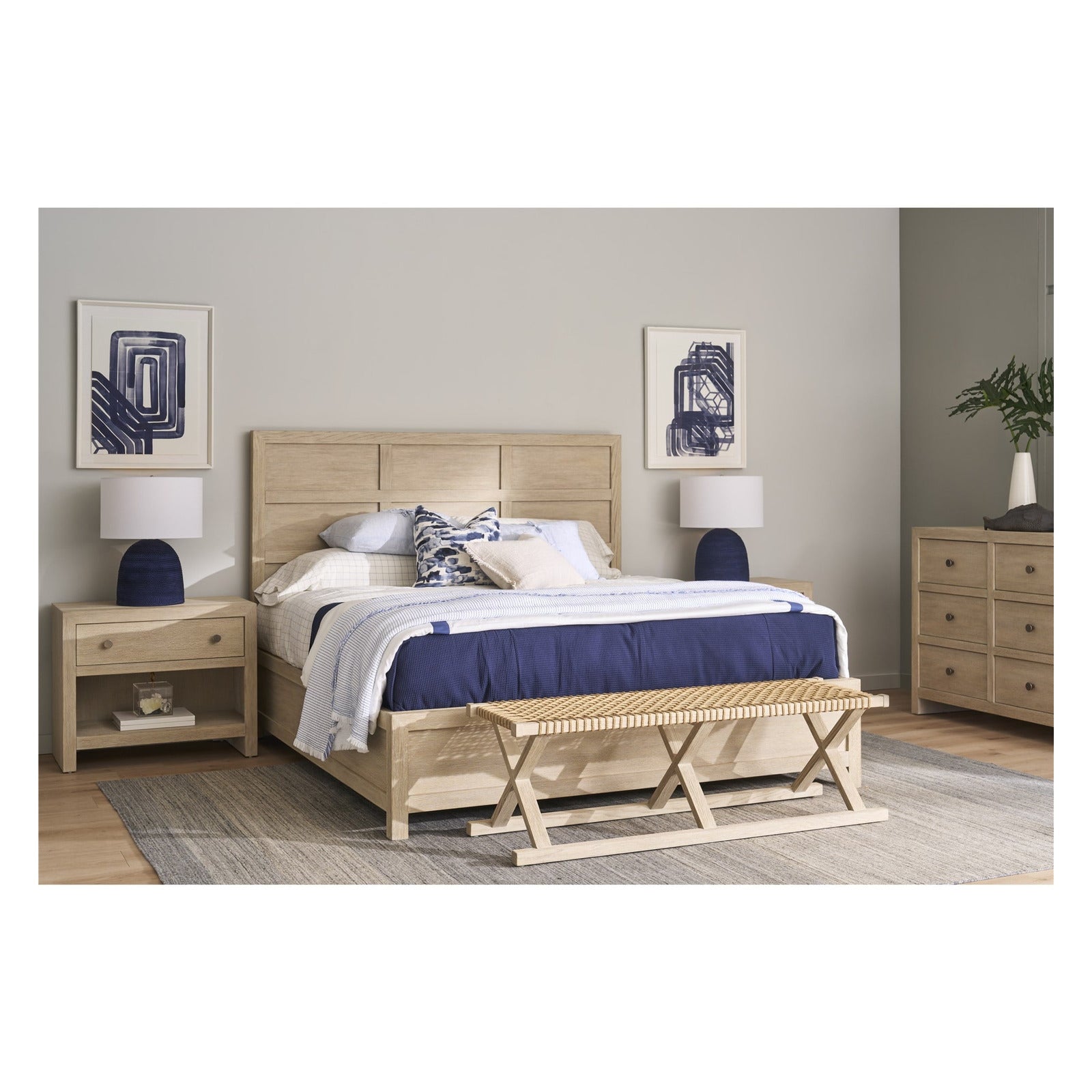Oasis- Coastal Living Home Collection Dockside Panel Bed Queen by Universal Furniture at ZIN Home