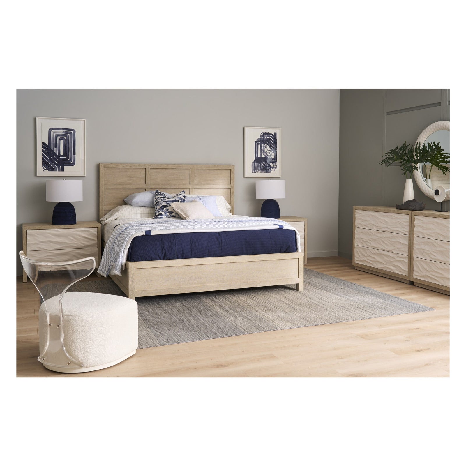 Oasis- Coastal Living Home Collection Dockside Panel Bed King by Universal Furniture at ZIN Home