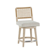 Oasis- Coastal Living Home Collection Dockside Swivel Counter Stool by Universal Furniture at ZIN Home