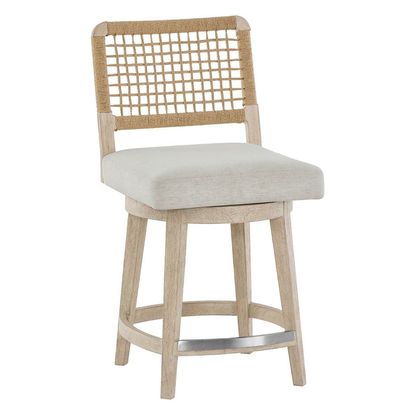 Oasis- Coastal Living Home Collection Dockside Swivel Counter Stool by Universal Furniture at ZIN Home