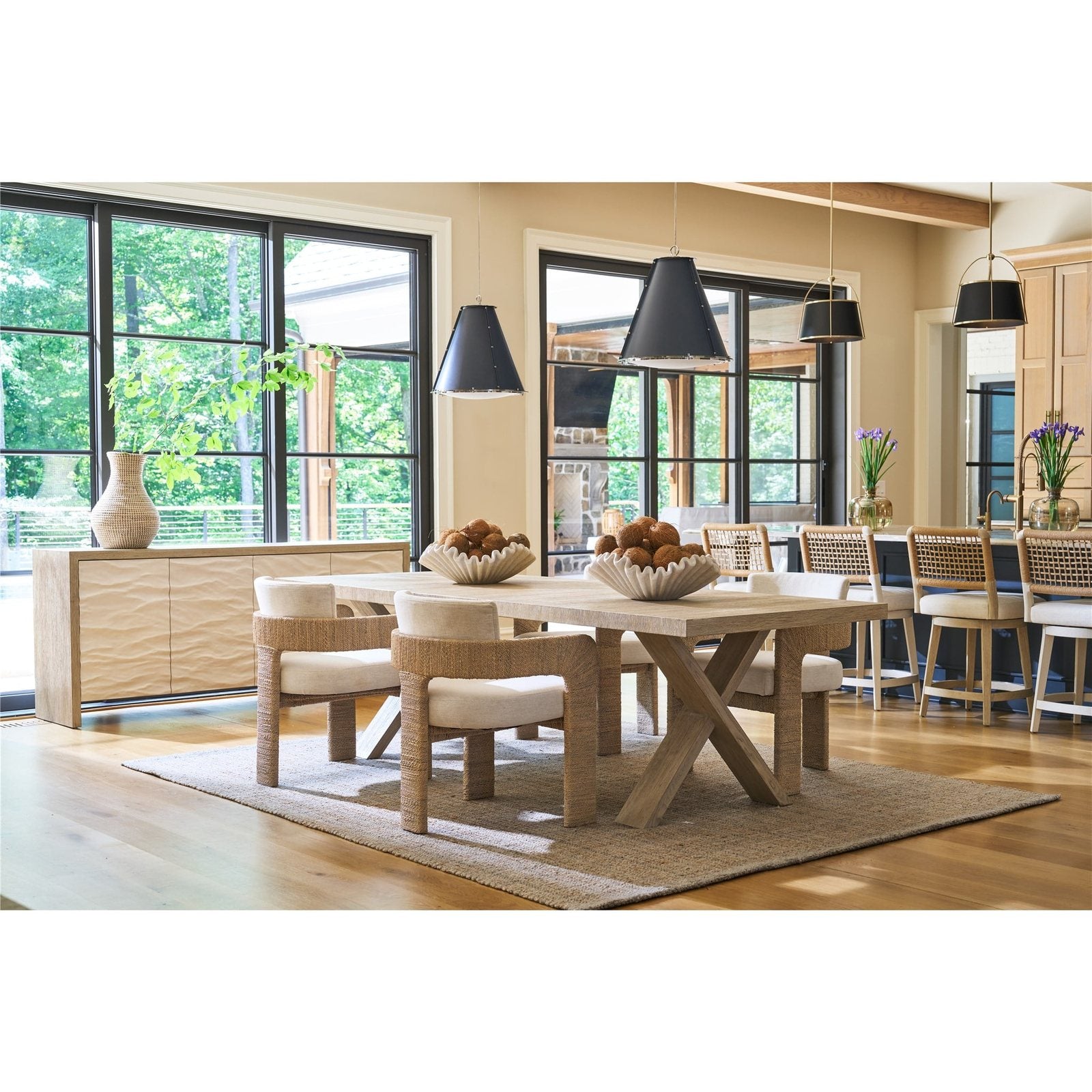 Oasis- Coastal Living Home Collection Dockside Dining Table by Universal Furniture at ZIN Home