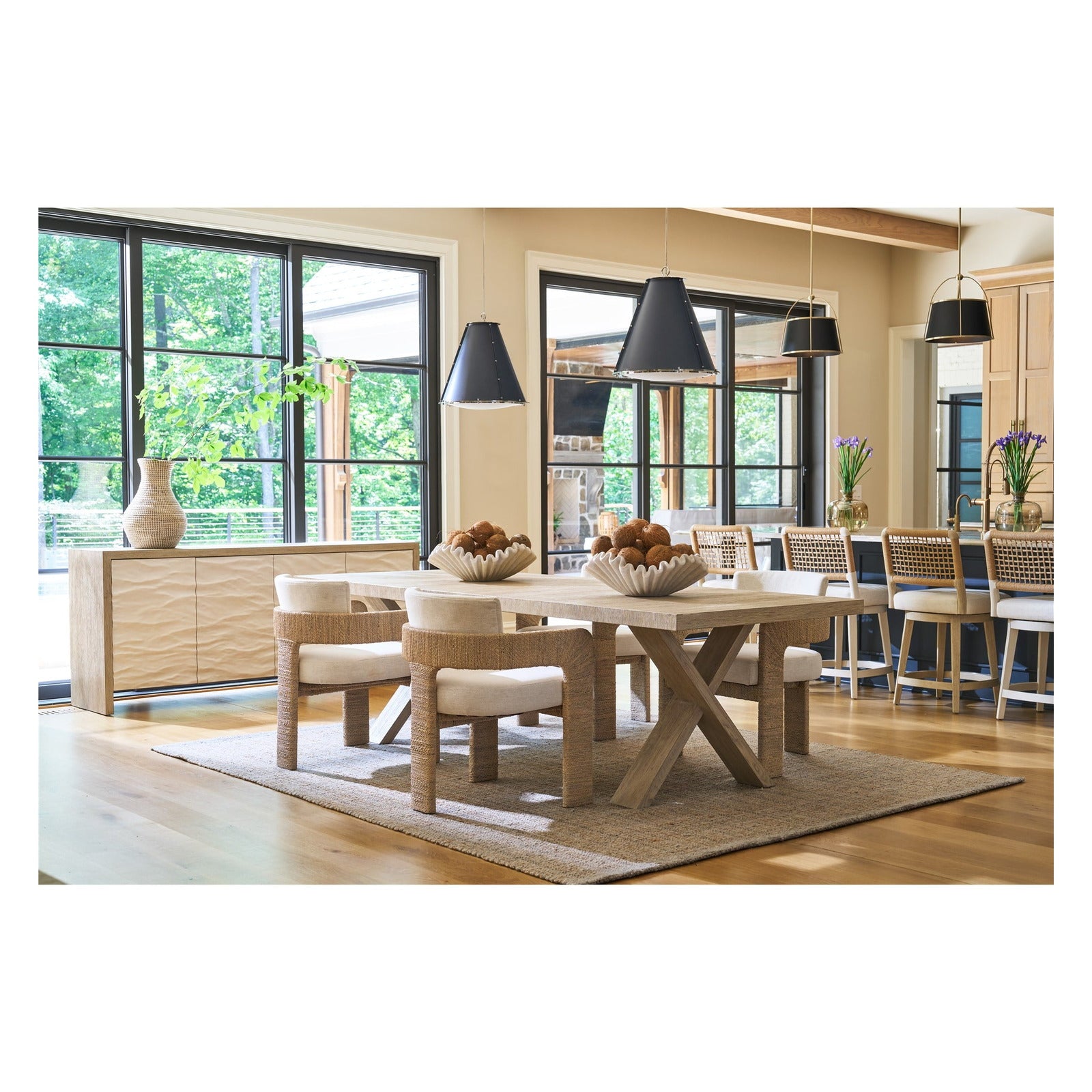 Oasis- Coastal Living Home Collection Dockside Dining Table by Universal Furniture at ZIN Home