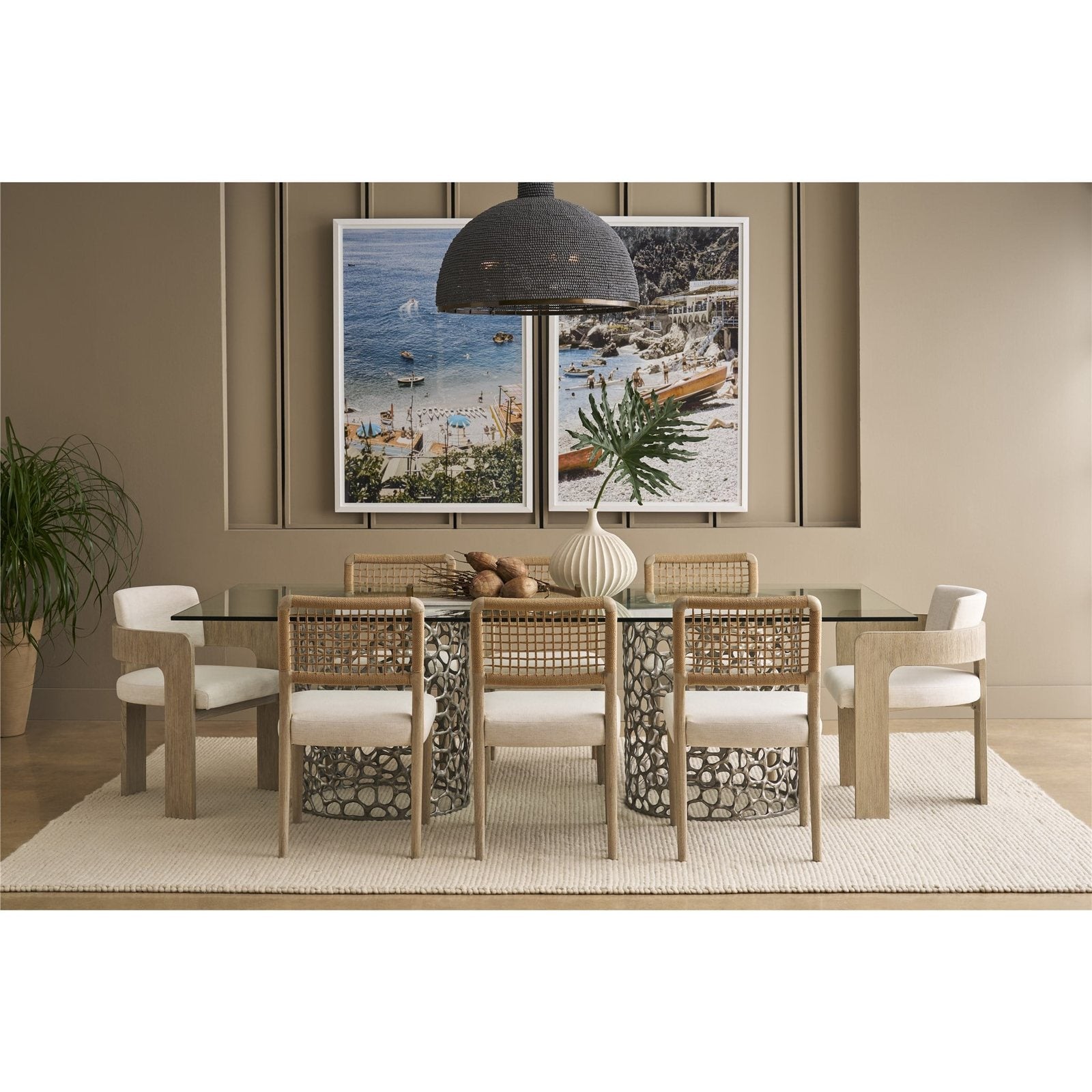 Oasis- Coastal Living Home Collection Coral Rectangle Dining Table by Universal Furniture at ZIN Home