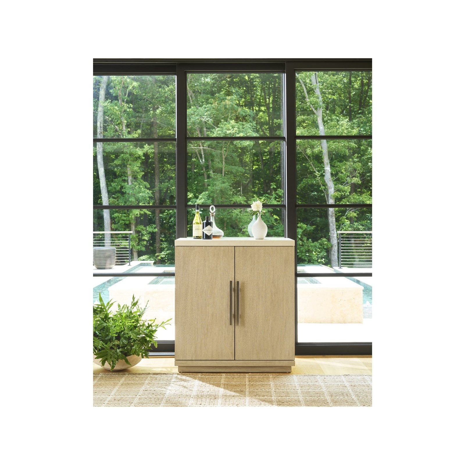 Oasis- Coastal Living Home Collection Dockside Bar Cabinet by Universal Furniture at ZIN Home