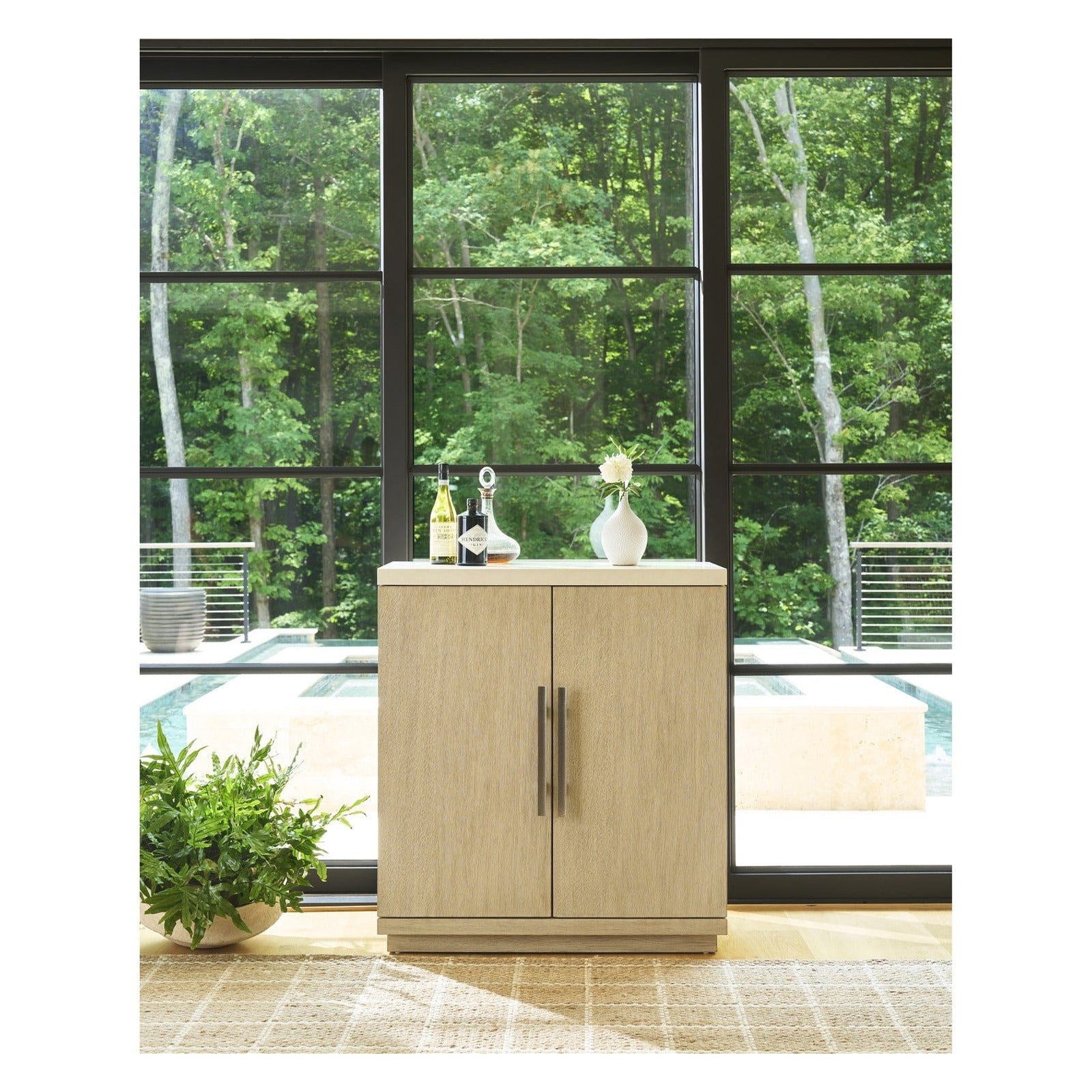 Oasis- Coastal Living Home Collection Dockside Bar Cabinet by Universal Furniture at ZIN Home
