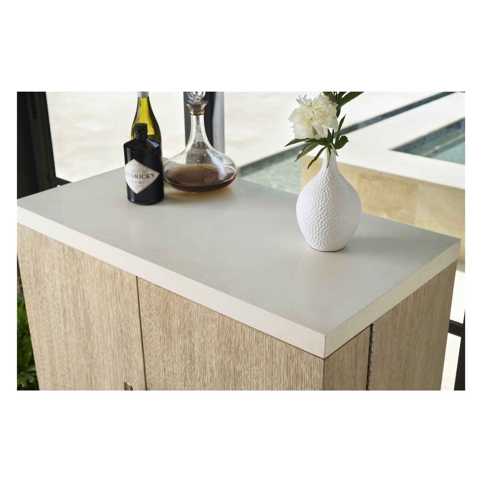 Oasis- Coastal Living Home Collection Dockside Bar Cabinet by Universal Furniture at ZIN Home
