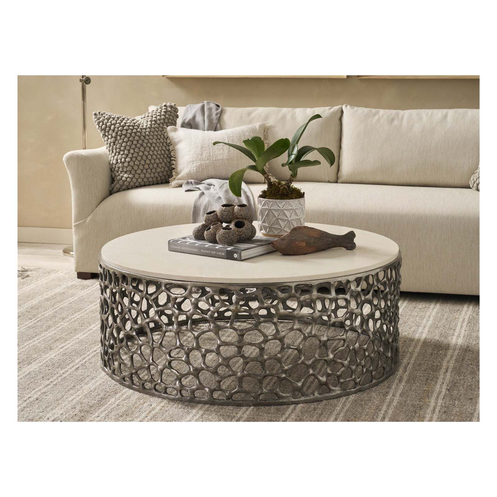 Oasis- Coastal Living Home Collection Coral Cocktail Table by Universal Furniture at ZIN Home