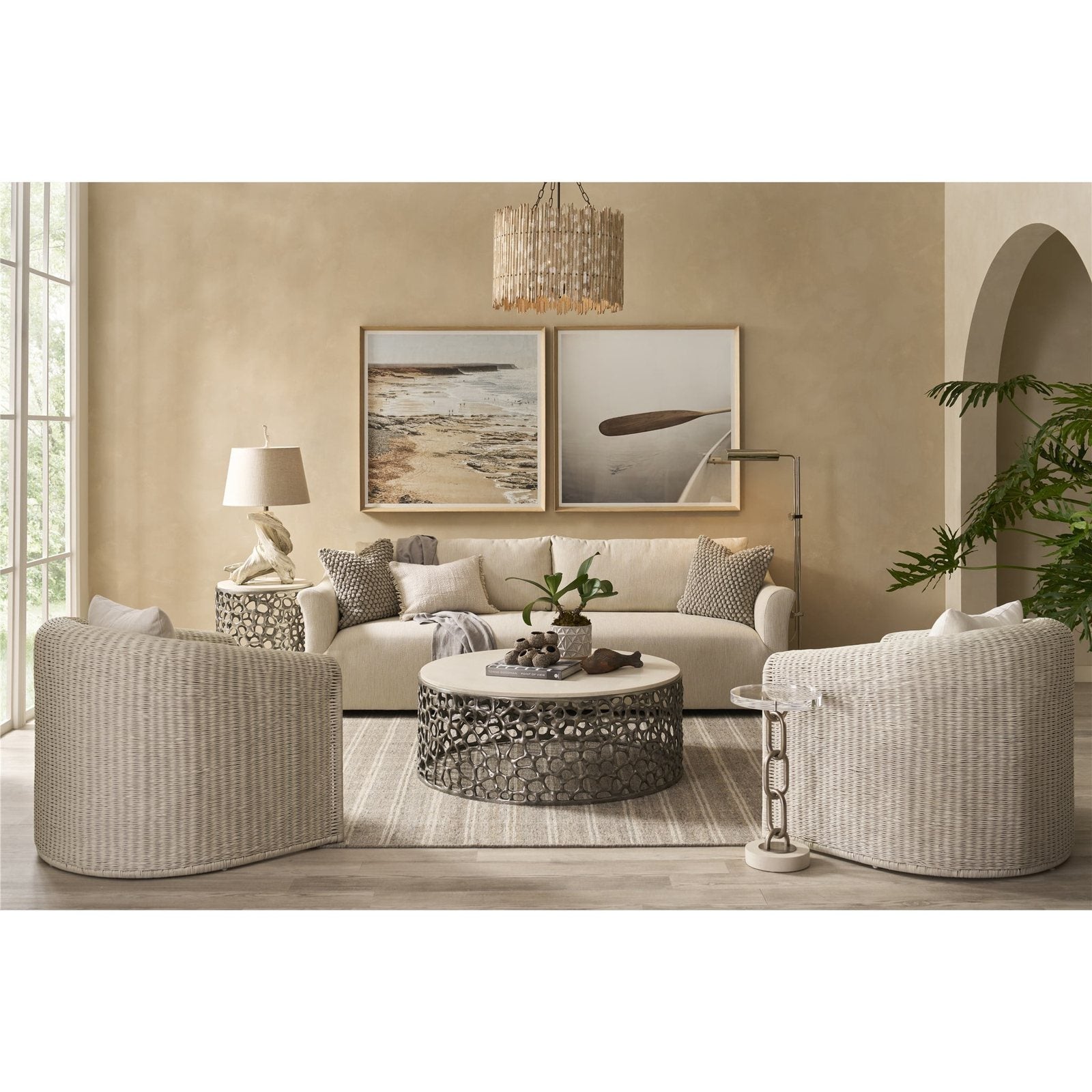 Oasis- Coastal Living Home Collection Coral Cocktail Table by Universal Furniture at ZIN Home